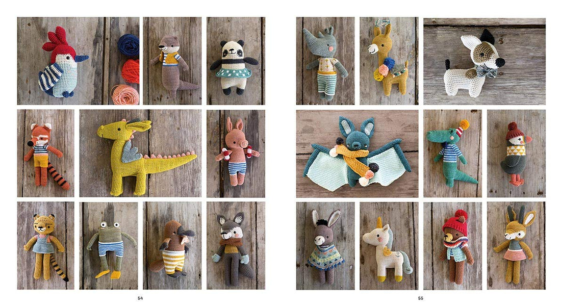 A Banda Pica Pau: 20 divertidos Amigurumis