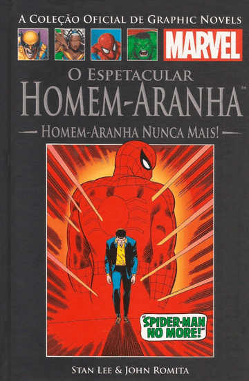 A Coleção Oficial de Graphic Novels Marvel - Vol. VI - Homem Aranha Nunca Mais