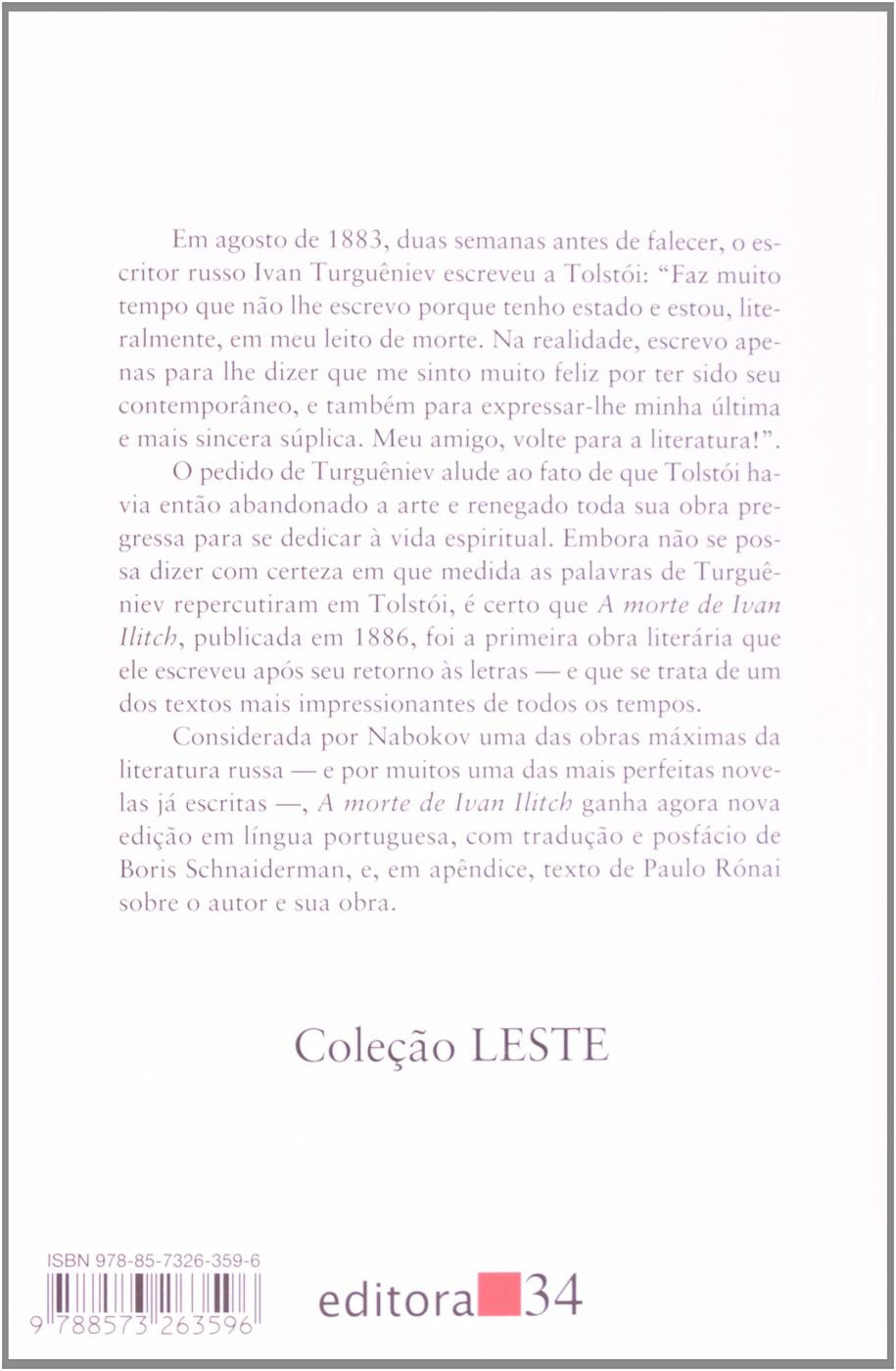 A Morte de Ivan Ilitch - Lev Tolstói