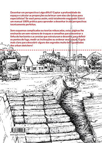 A perspectiva em urban sketching: Truques e técnicas para desenhistas (Português)