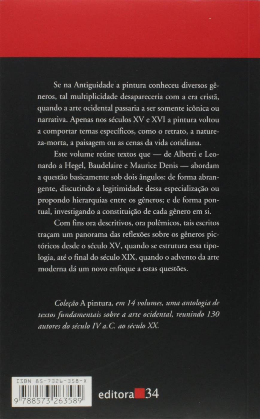 A Pintura - Textos Essenciais - Vol.10 - Os Gêneros Pictóricos