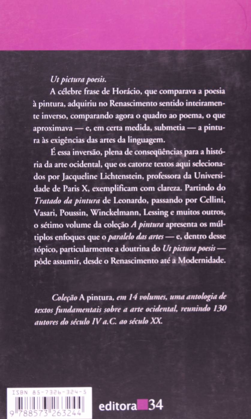 A Pintura - Textos Essenciais - Vol.7 - O Paralelo das Artes