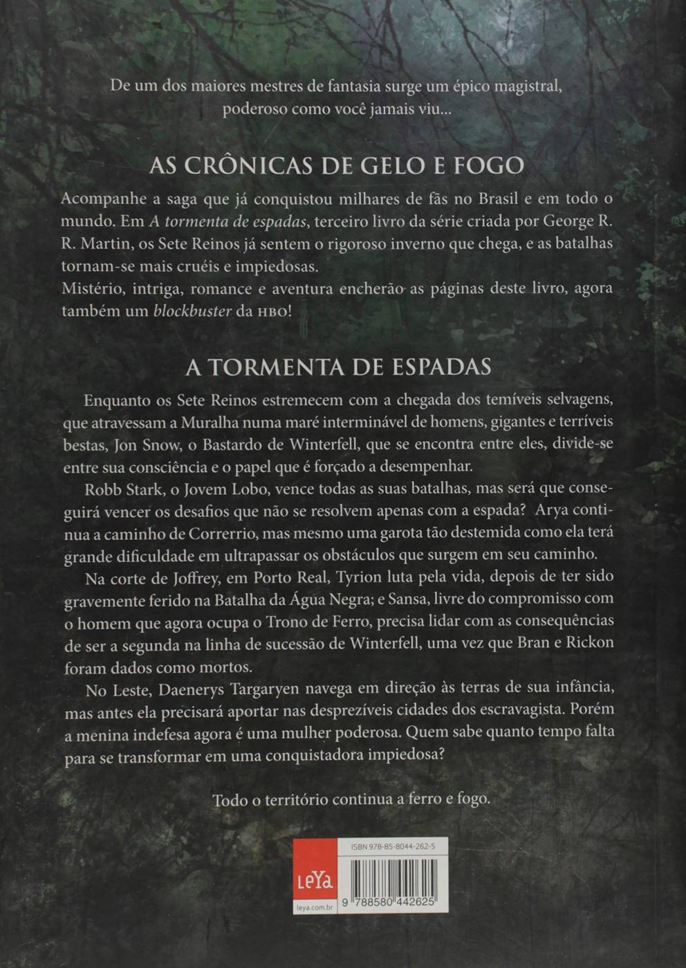 A Tormenta de Espadas - As Crônicas de Gelo e Fogo - Livro 3 - George R.R. Martin
