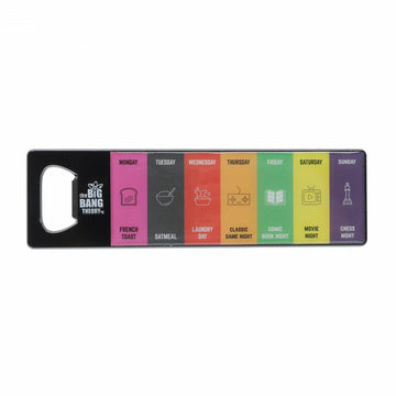 Abridor de Garrafa - The Big Bang Theory - Dias da semana