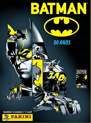 Álbum Batman 80 anos + 12 envelopes de figurinhas