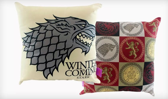 Almofada Game of Thrones - Winter is Coming Stark