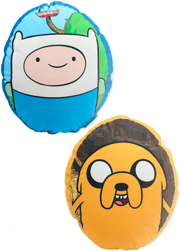 Almofada Oval Hora de Aventura - Finn e Jake