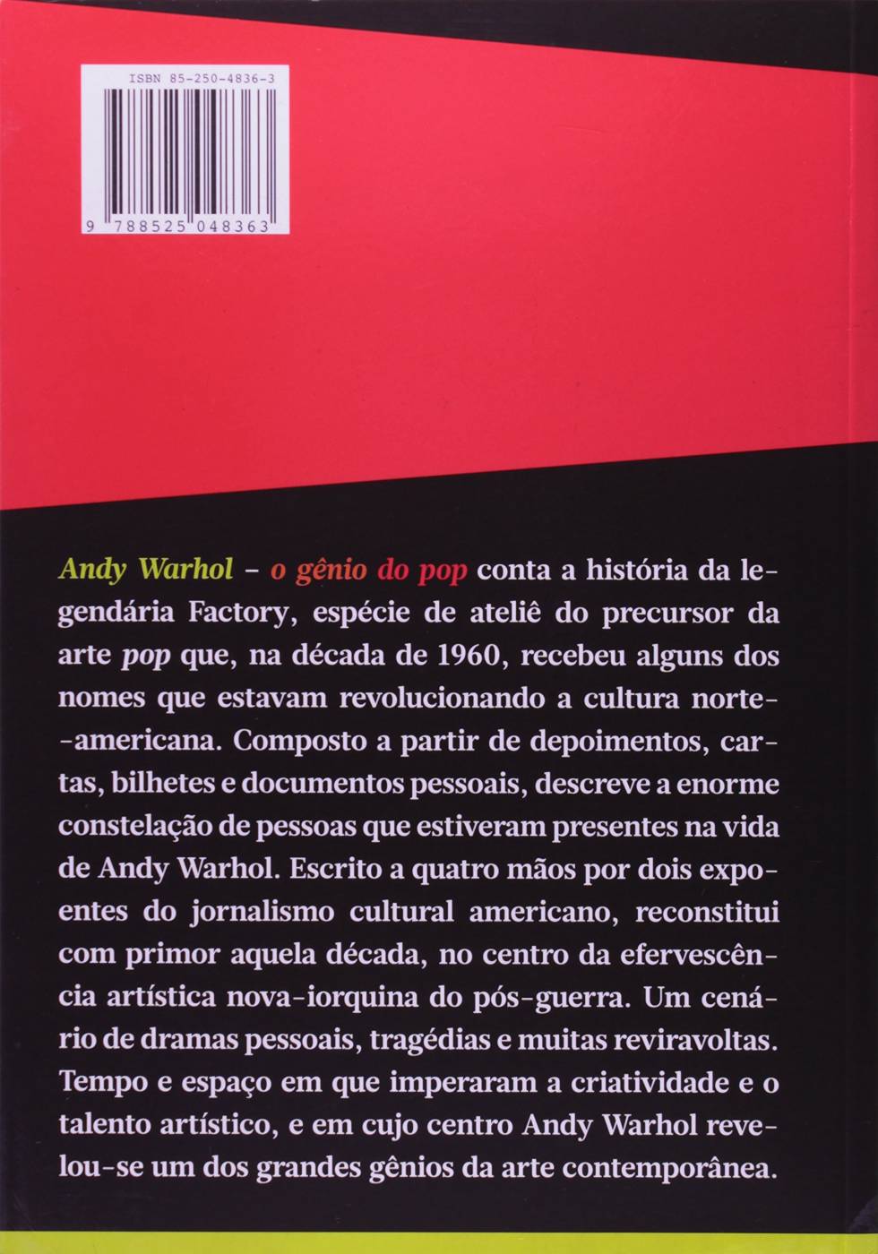 Andy Warhol - O Gênio do Pop - Tony Scherman e David Dalton