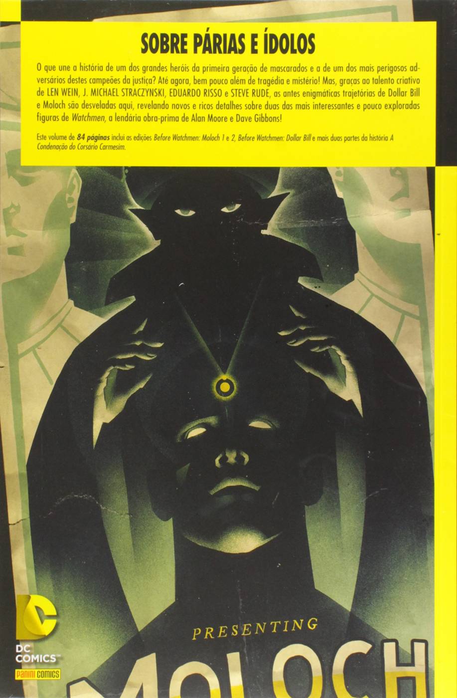 Antes de Watchmen: Dollar Bill & Moloch - Vol. 7