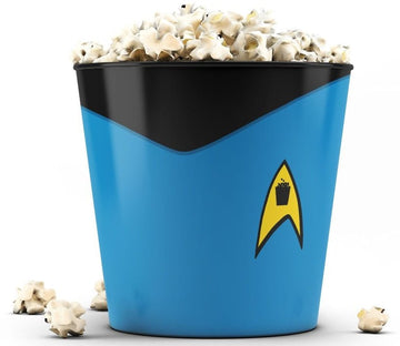 Balde de Pipoca das Estrelas Azul