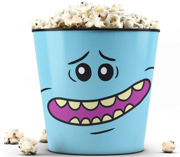 Balde de Pipoca Rick and Morty - Meeseeks