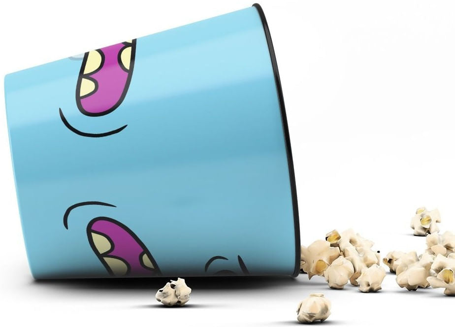 Balde de Pipoca Rick and Morty - Meeseeks