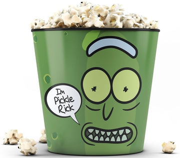 Balde de Pipoca Rick and Morty - Pickle Rick