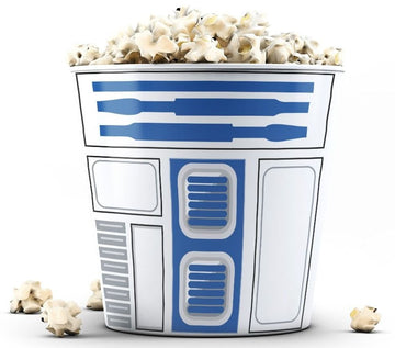 Balde de Pipoca Robô Azul