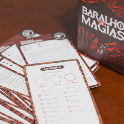 Baralho de Magias - Tormenta20