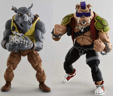 Bebop e Rocksteady - TMNT - Series 2 - Neca