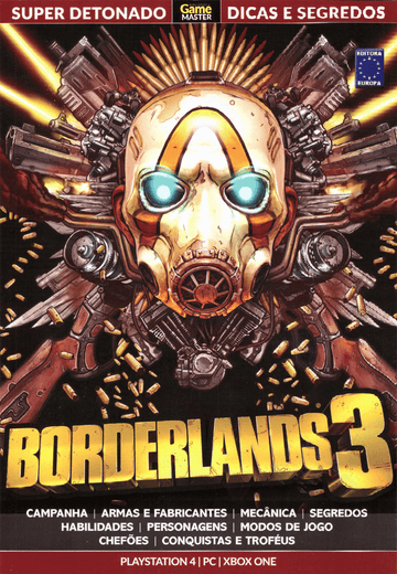 Biblioteca Game Master - Super Detonado, Dicas e Segredos - Borderlands 3 - Guia Completo