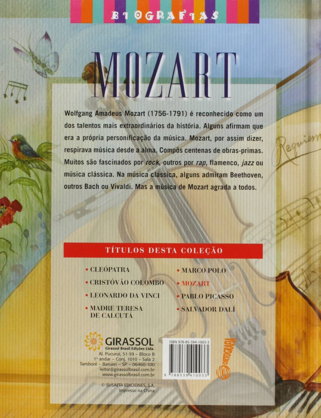 Biografia Mozart - José Morán