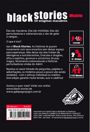 Black Stories - Mistério