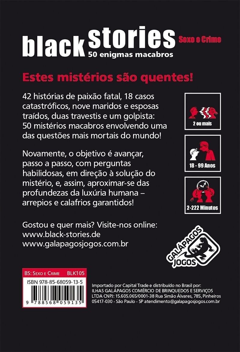 Black Stories - Sexo e Crime