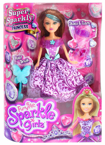 Boneca Funville Sparkle Girlz Super Brilhante - Charlotte