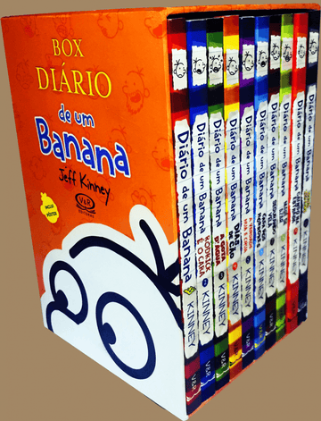 Box Diário de um Banana - Jeff Kinney (Vols. 1 ao 10)