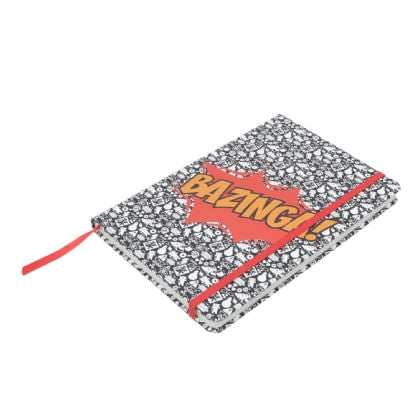 Caderneta de Anotações - Bazinga - Preta