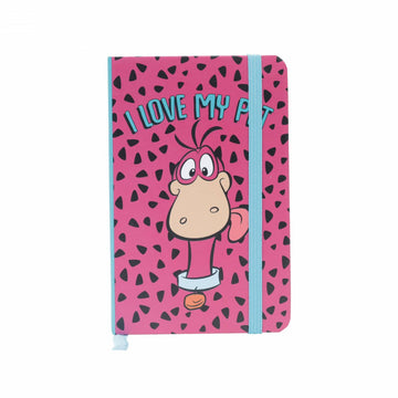 Caderneta - Flintstones - I love my Pet