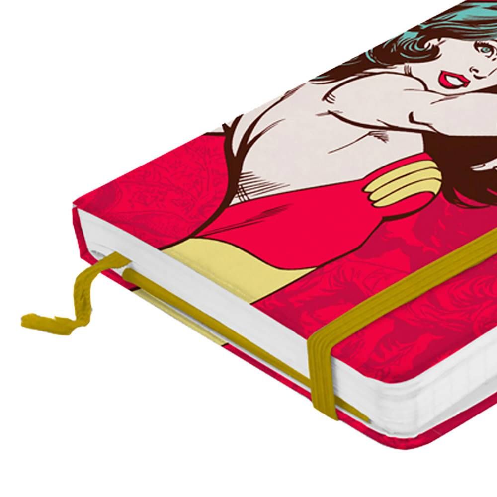 Caderneta - Mulher Maravilha