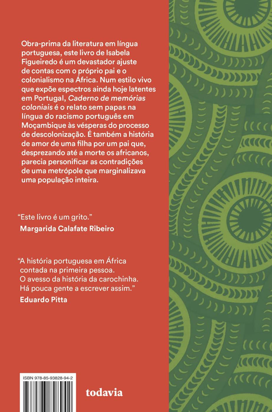 Caderno de Memórias Coloniais - Isabela Figueiredo