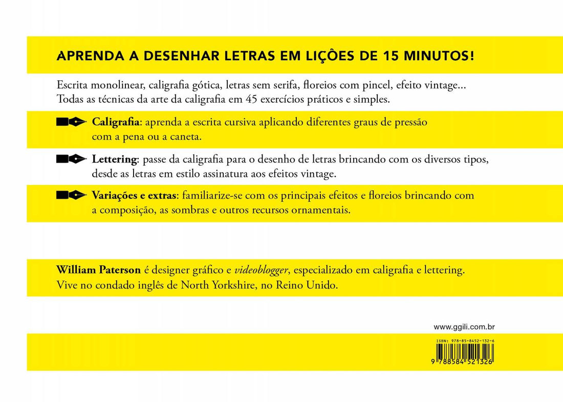 Caligrafia Facil: 45 tutoriais para tornar-se um mestre caligrafo