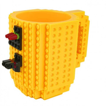 Caneca Bloquinhos - Amarelo