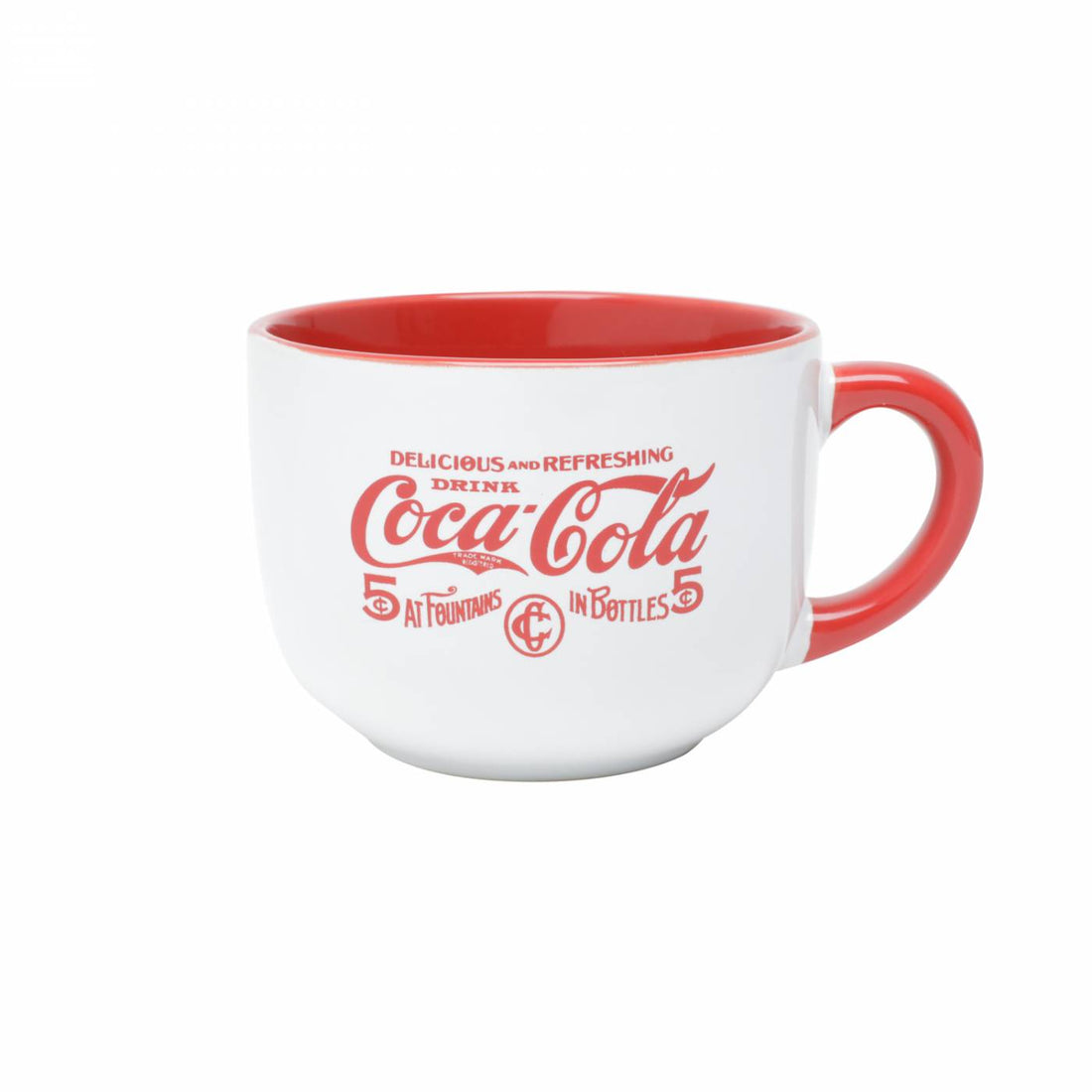 Caneca Branca Jumbo - Coca Cola