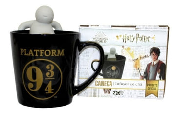 Caneca Buck Hogwarts com Infusor para Chá