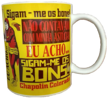 Caneca Chapolin Colorado Amarelo - Frases