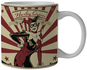 Caneca - DC - Arlequina