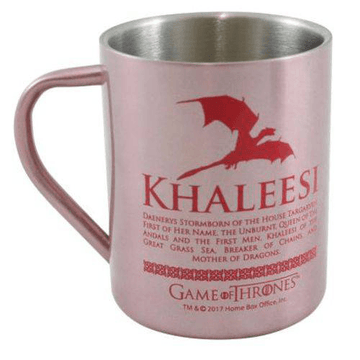 Caneca de Aço Game of Thrones - Khaleesi