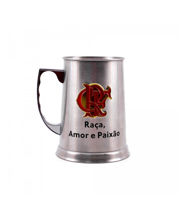 Caneca de Inox Flamengo Luxo