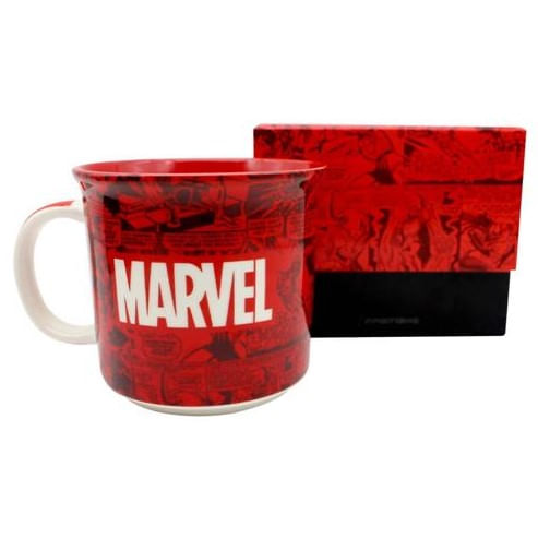 Caneca de Porcelana Marvel - Vermelha