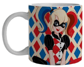 Caneca DC Super Hero Girls - Arlequina