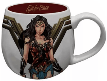 Caneca Oval Mulher-Maravilha