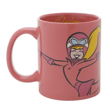 Caneca Porcelana WB HB Penelope Better Life PINK Rosa