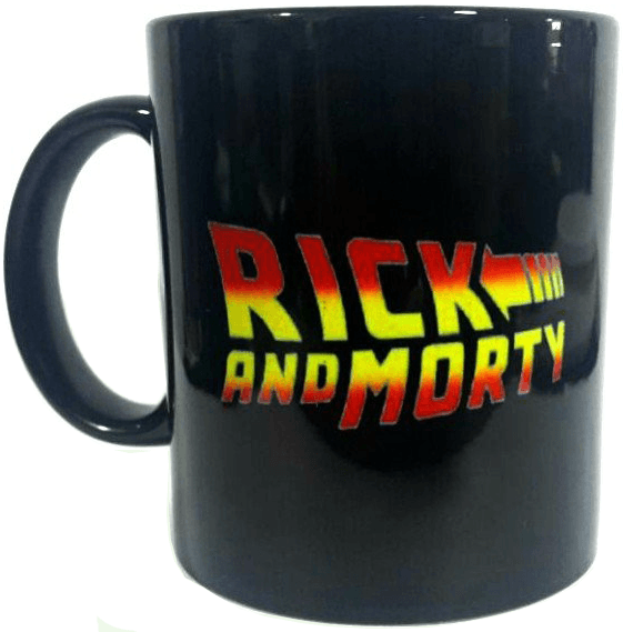 Caneca Rick and Morty - Back to the Future
