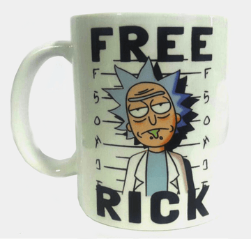 Caneca Rick and Morty - Free Rick