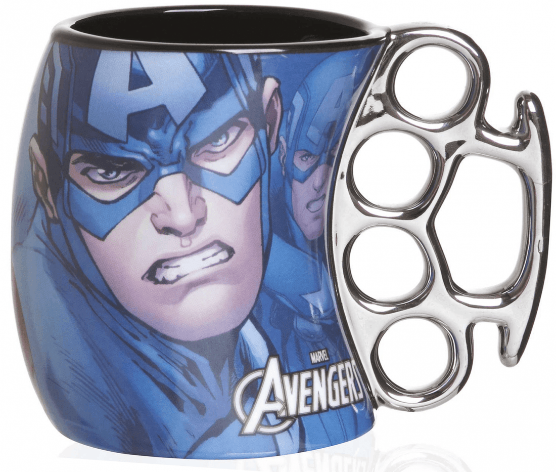 Caneca Soco Inglês - Capitão América