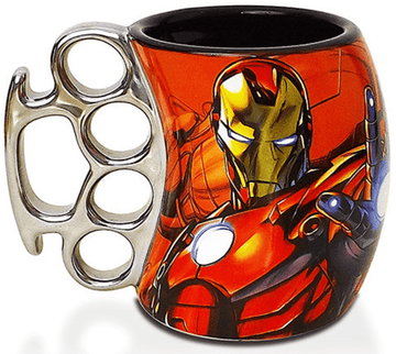 Caneca Soco Inglês - Homem de Ferro