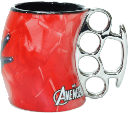 Caneca Soco Inglês - Homem de Ferro