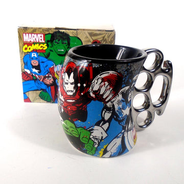 Caneca Soco Inglês - Marvel Heroes