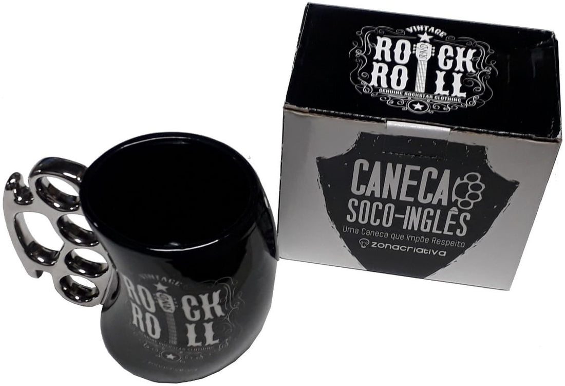 Caneca Soco Inglês - Rock and Roll