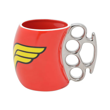 Caneca Soco Inglês - Wonder Woman Logo Vermelho/Amarelo
